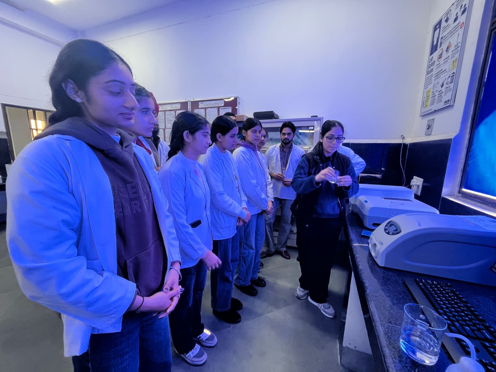 MoFPI Lab Visit