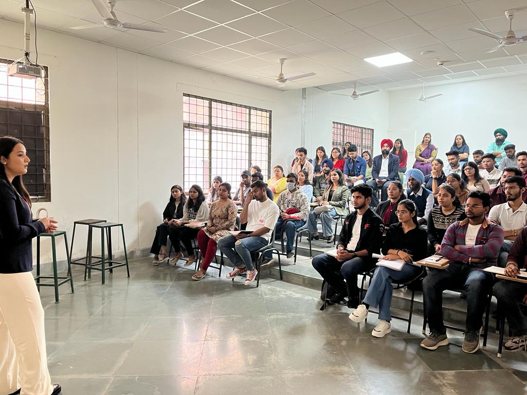 Motivational talk on Architecture as a profession by Ar.Vandita Jain