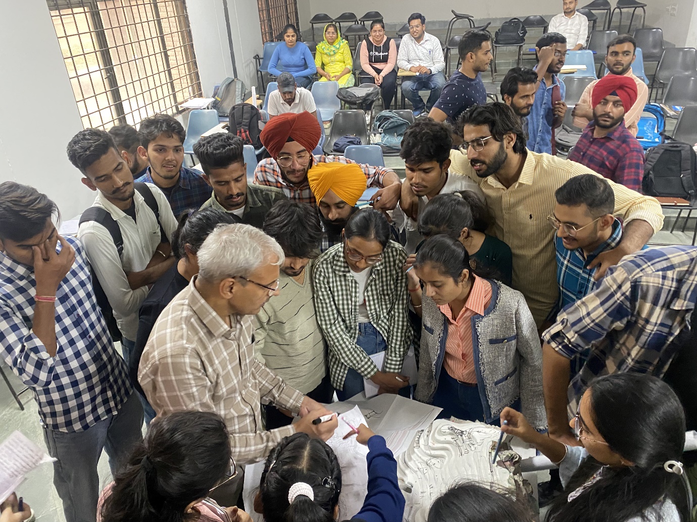 Expert talk on “Architectural design development” by Prof. Sohan Lal Saharan