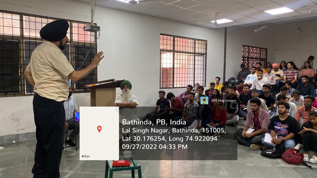 Learning the land related legal aspects from S. Nirmal Singh 