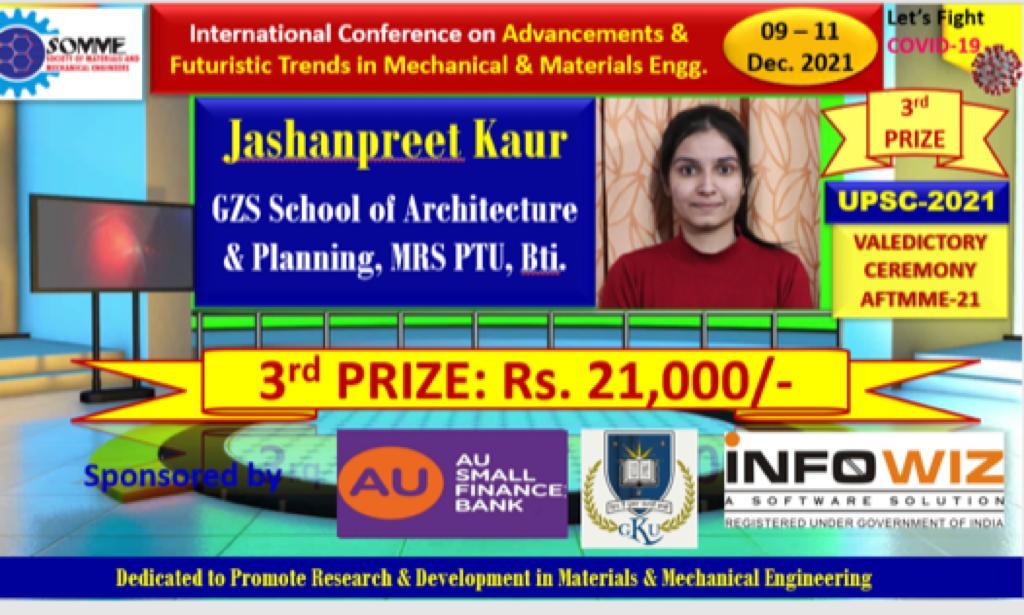 Undergraduate Presentation Skill contest 2021